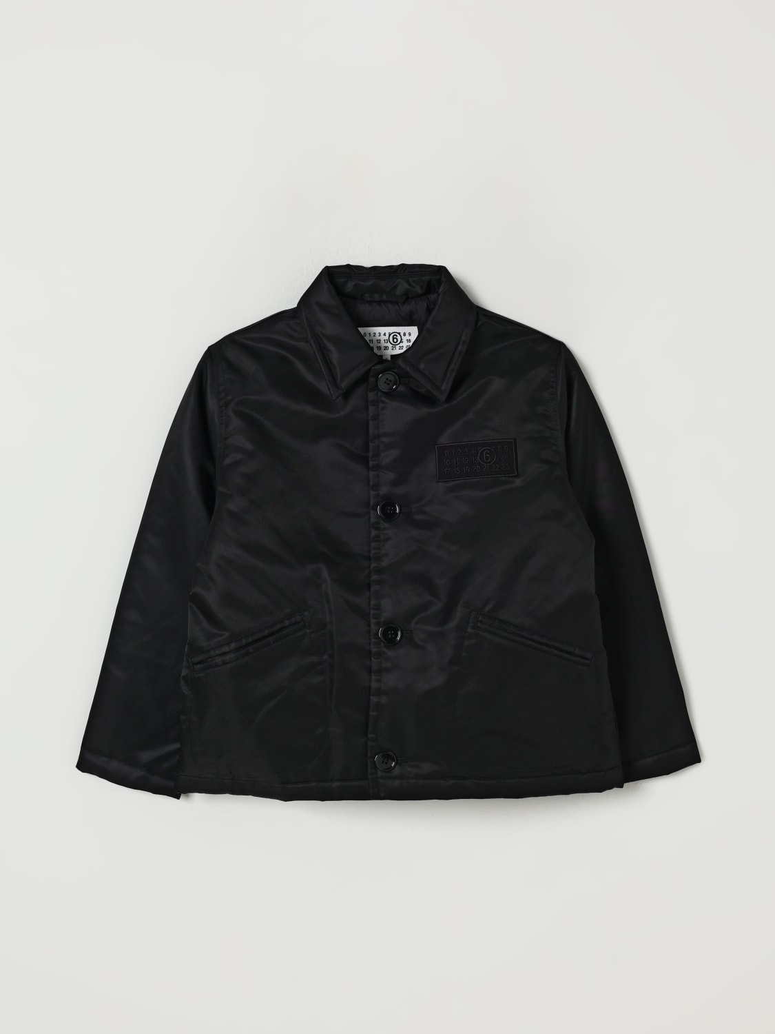 MM6 MAISON MARGIELA JACKE: Jacke kinder Mm6 Maison Margiela, Schwarz - Img 1