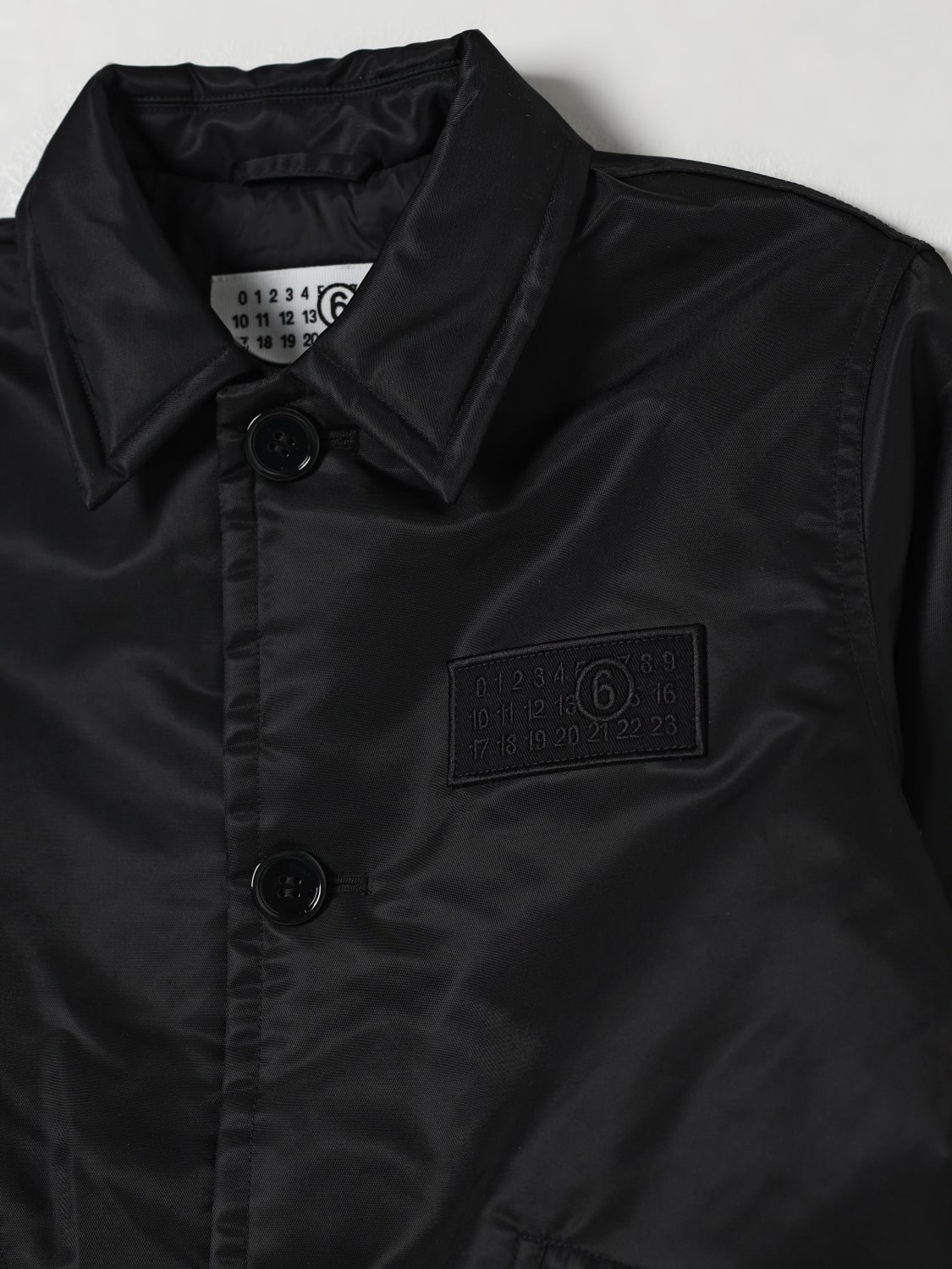 MM6 MAISON MARGIELA JACKE: Jacke kinder Mm6 Maison Margiela, Schwarz - Img 3