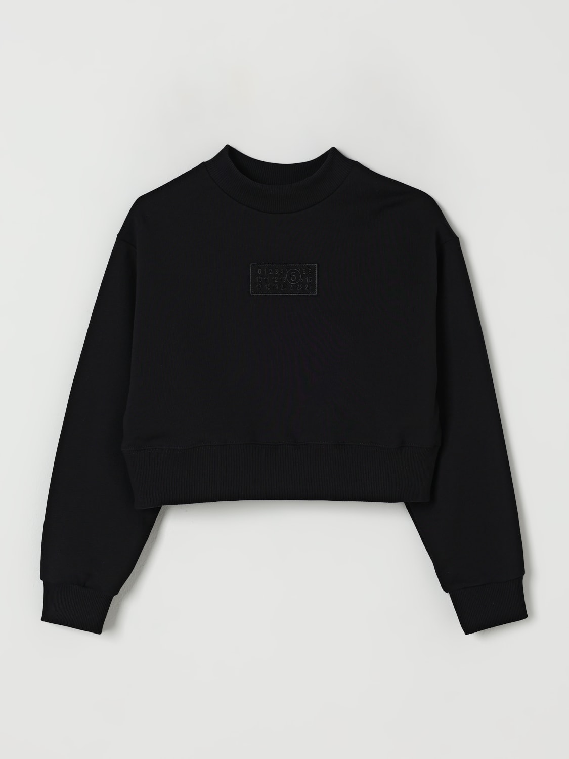 MM6 MAISON MARGIELA SWEATER: Sweater kids Mm6 Maison Margiela, Black - Img 1