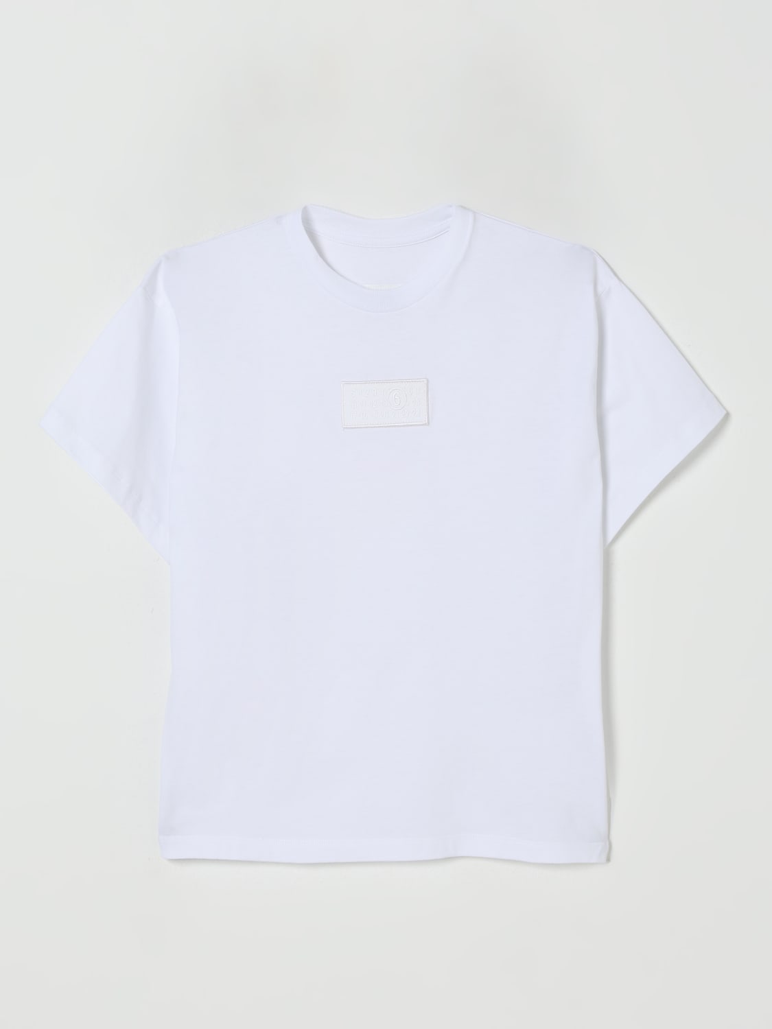 MM6 MAISON MARGIELA T-SHIRT: T-shirt kinder Mm6 Maison Margiela, Weiß - Img 1