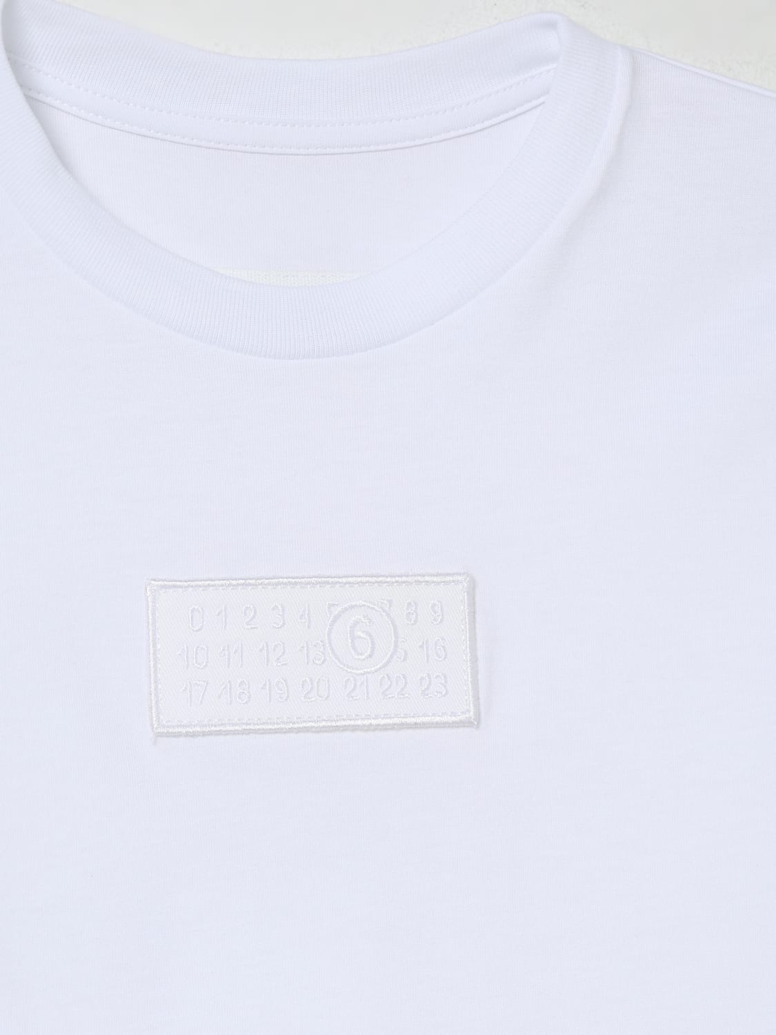 MM6 MAISON MARGIELA T-SHIRT: T-shirt kinder Mm6 Maison Margiela, Weiß - Img 3