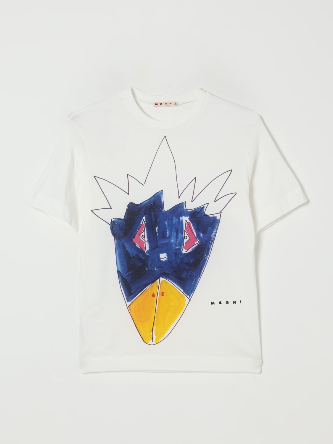 MARNI CAMISETA: Camiseta niños Marni, Crema - Img 1
