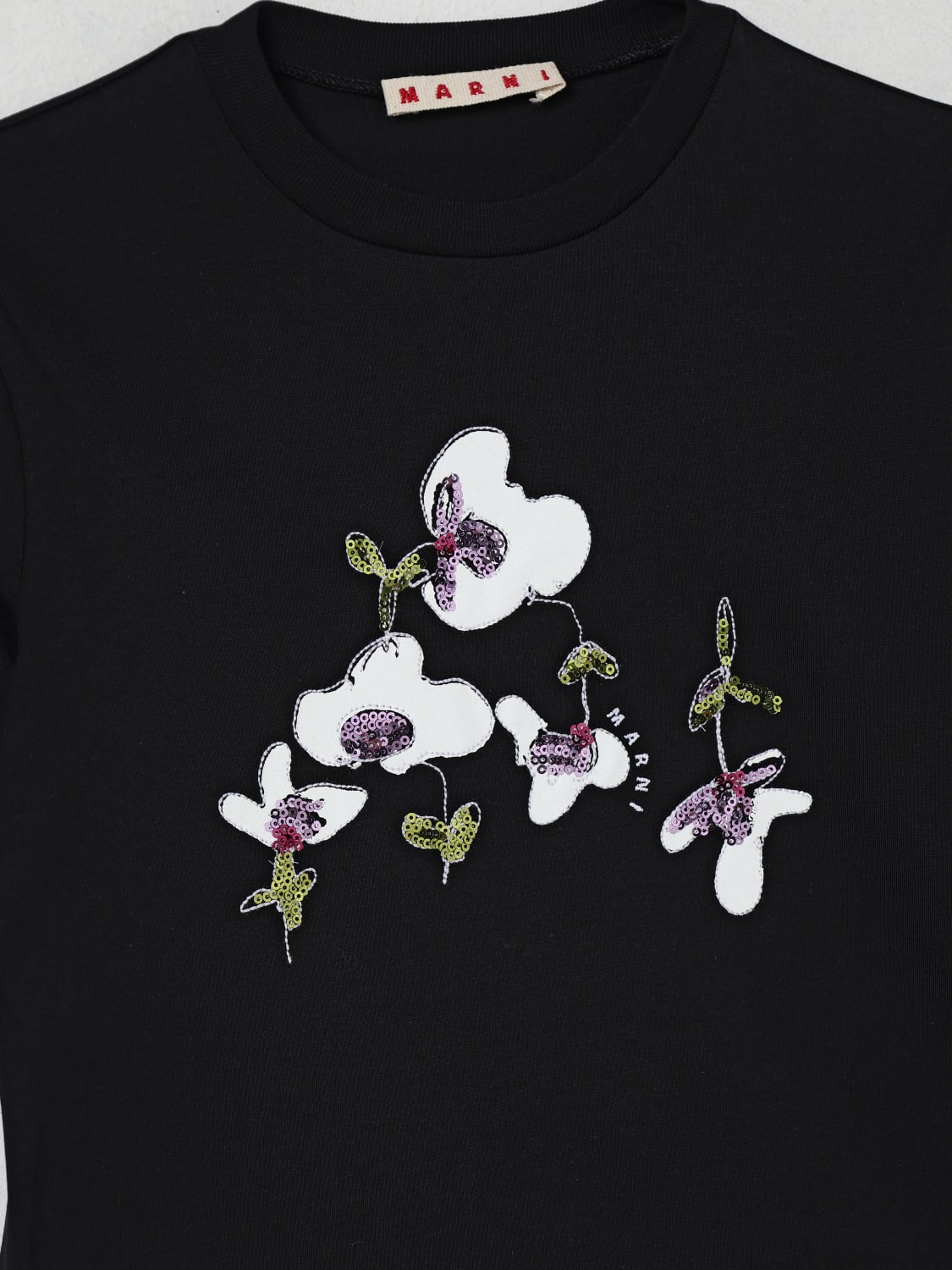 MARNI T-SHIRT: T-shirt kinder Marni, Schwarz - Img 3