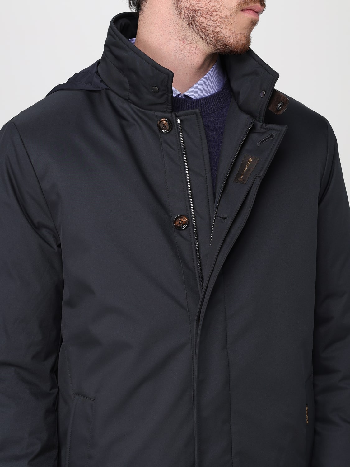 MOORER COAT: Jacket men Moorer, Navy - Img 4