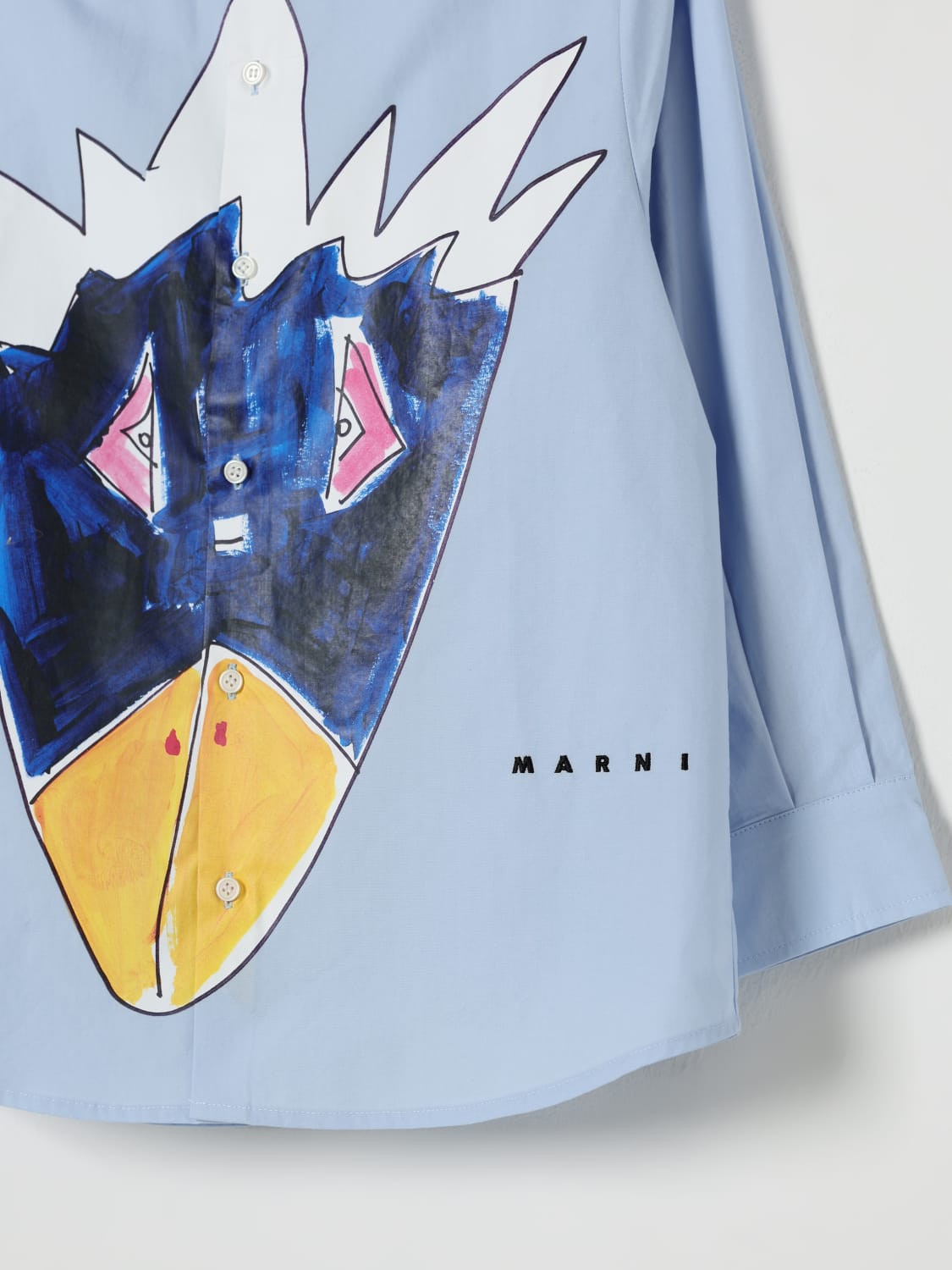 MARNI HEMD: Hemd kinder Marni, Blau - Img 3