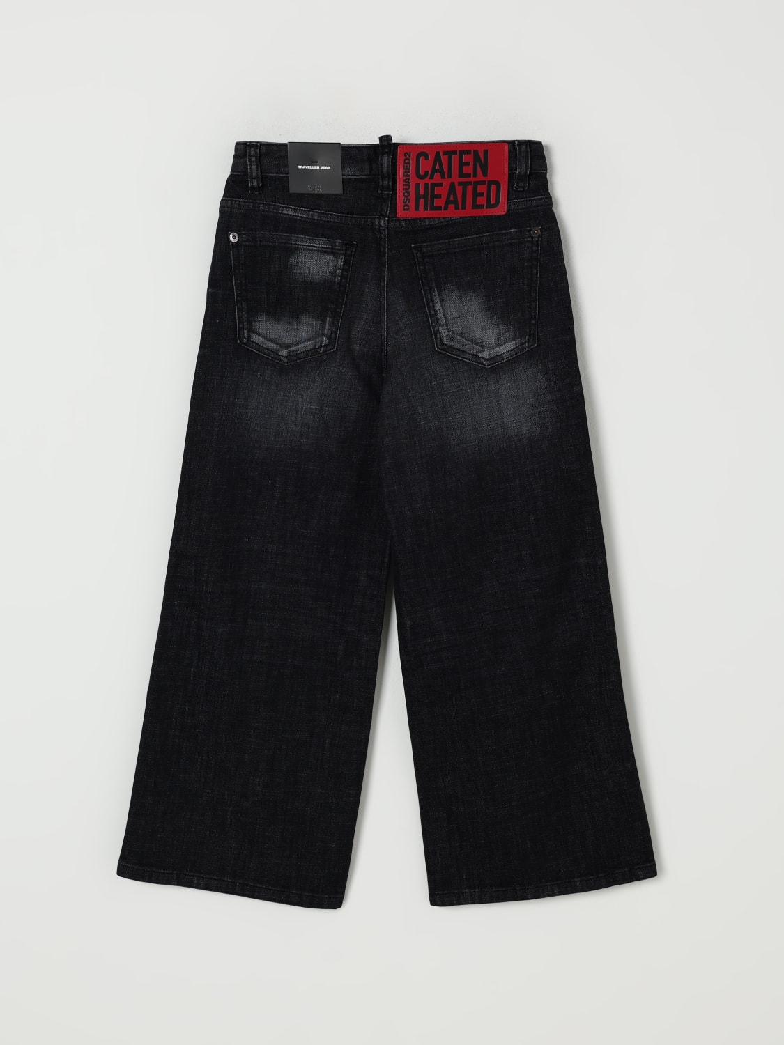 DSQUARED2 JEANS: Hose kinder Dsquared2, Schwarz - Img 2