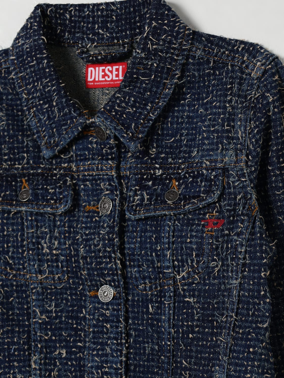 DIESEL JACKE: Jacke kinder Diesel, Blau - Img 3