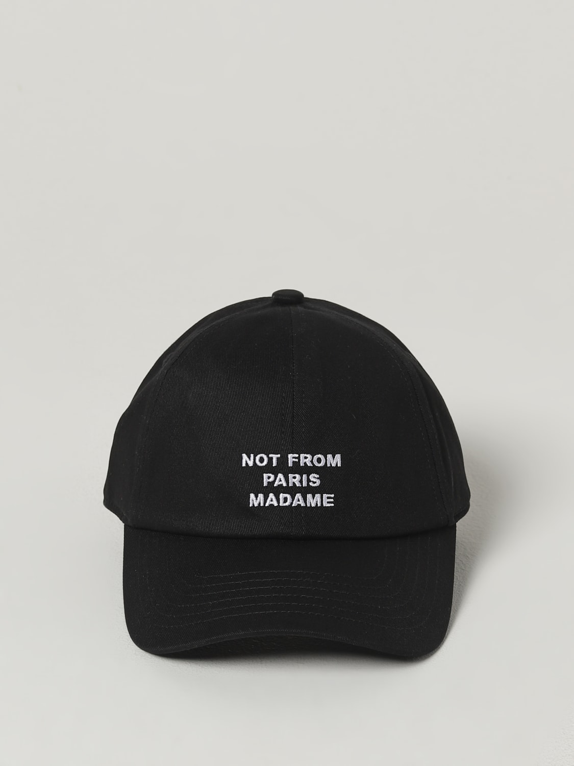 DRÔLE DE MONSIEUR HAT: Hat men Drôle De Monsieur, Black - Img 2