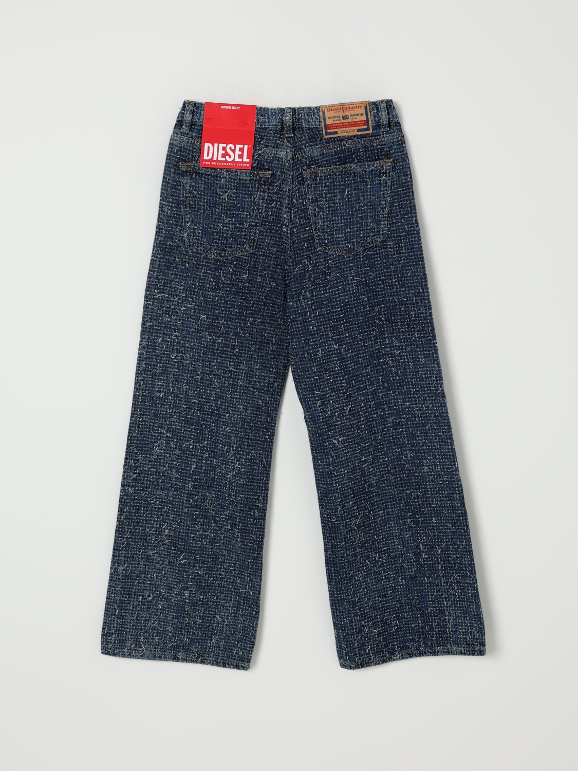 DIESEL JEANS: Hose kinder Diesel, Blau - Img 2