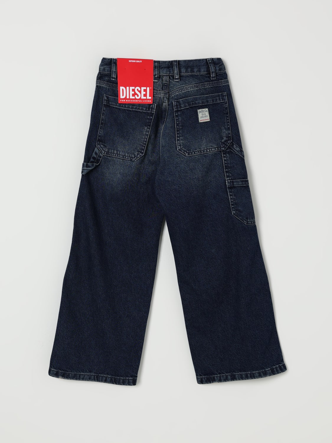 DIESEL JEANS: Pants kids Diesel, Blue - Img 2
