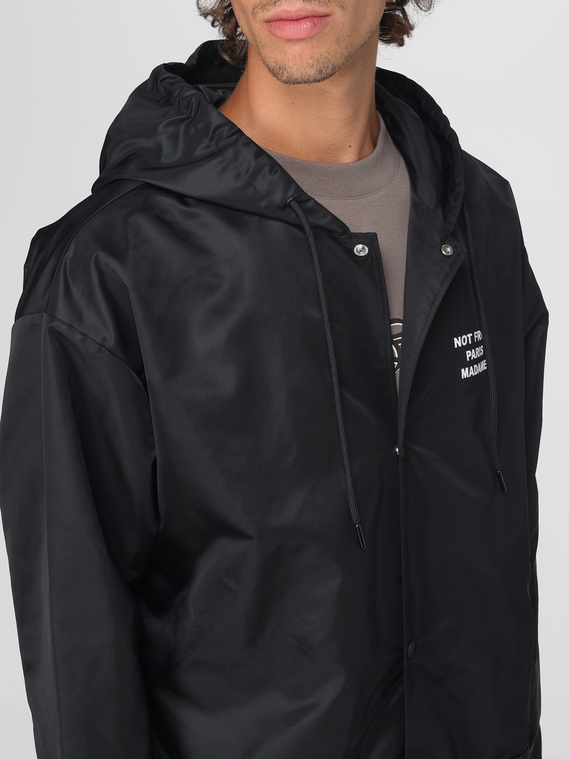 DRÔLE DE MONSIEUR JACKE: Jacke herren Drôle De Monsieur, Schwarz - Img 4