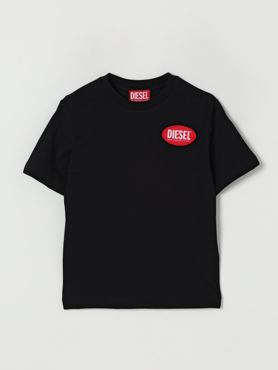 DIESEL T-SHIRT: T-shirt kids Diesel, Black - Img 1