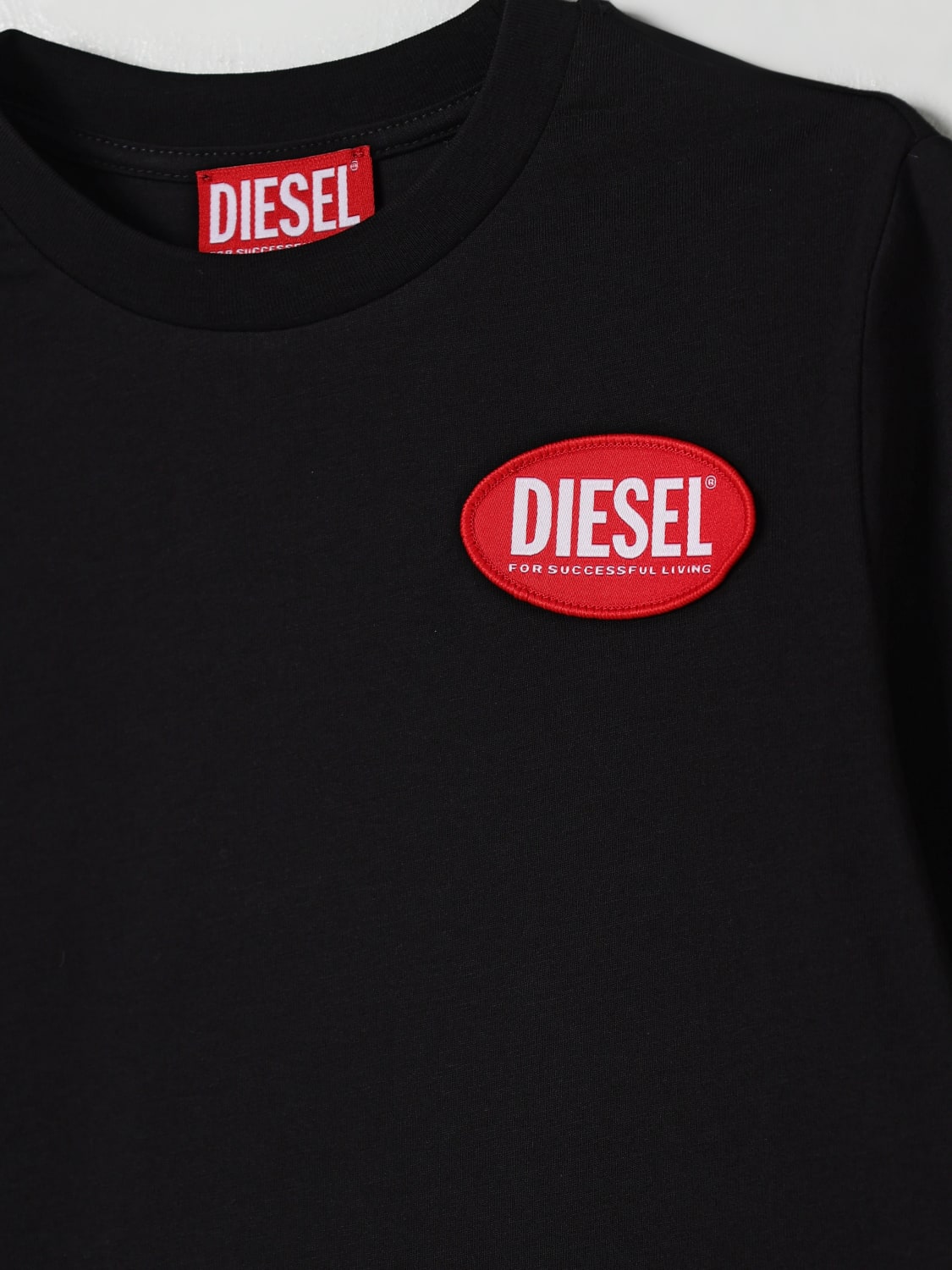 DIESEL T-SHIRT: T-shirt kids Diesel, Black - Img 3