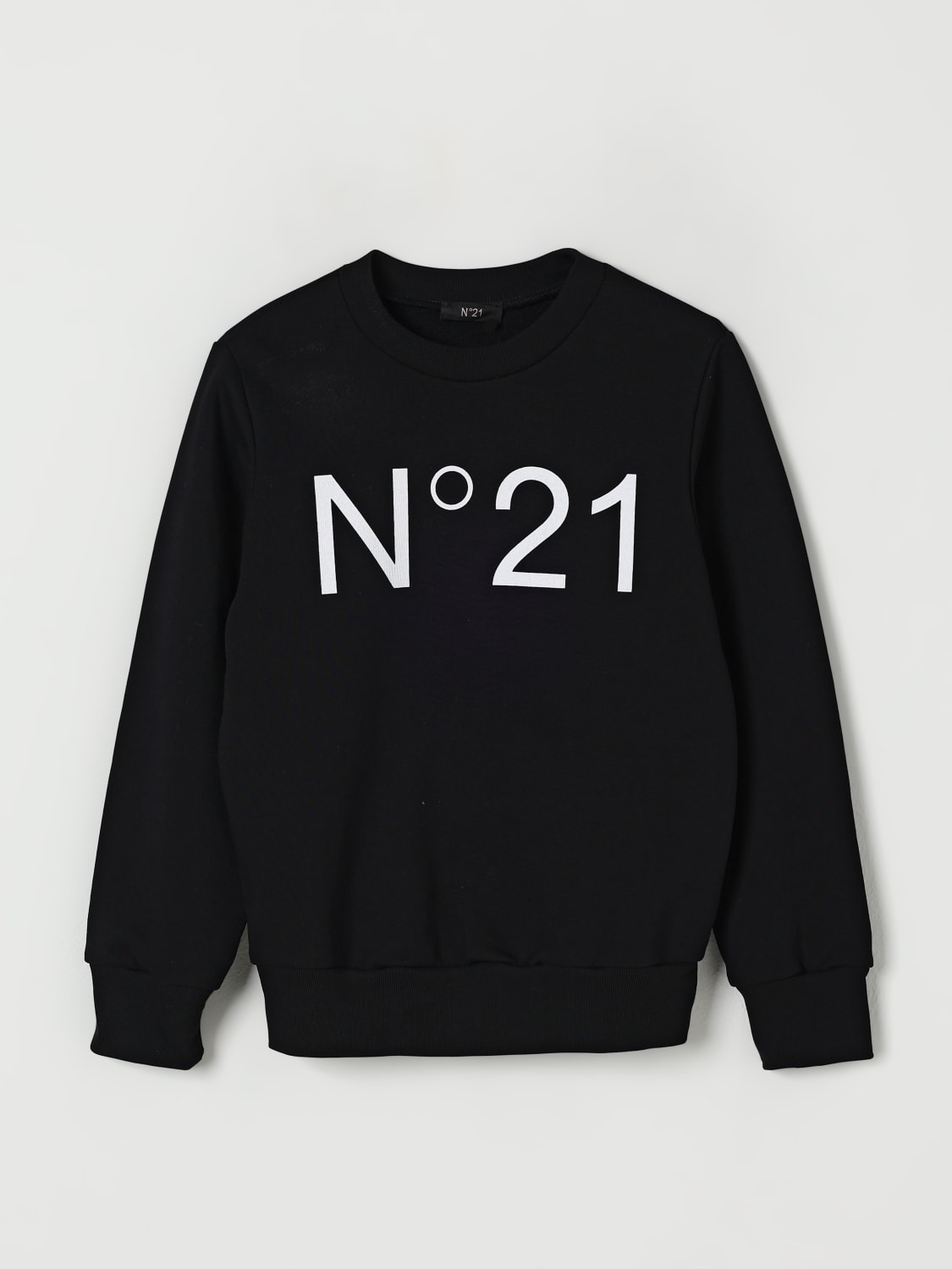 N° 21 SWEATER: Sweater kids N° 21, Black - Img 1