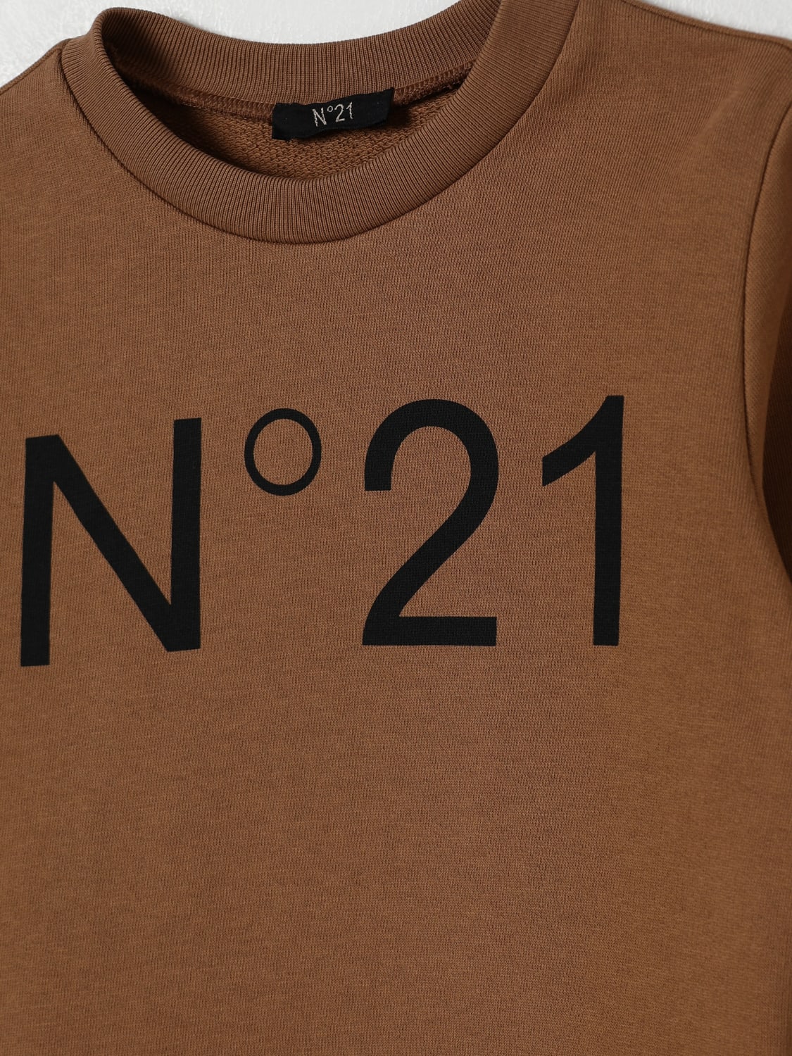 N° 21 SWEATER: Sweater kids N° 21, Camel - Img 3