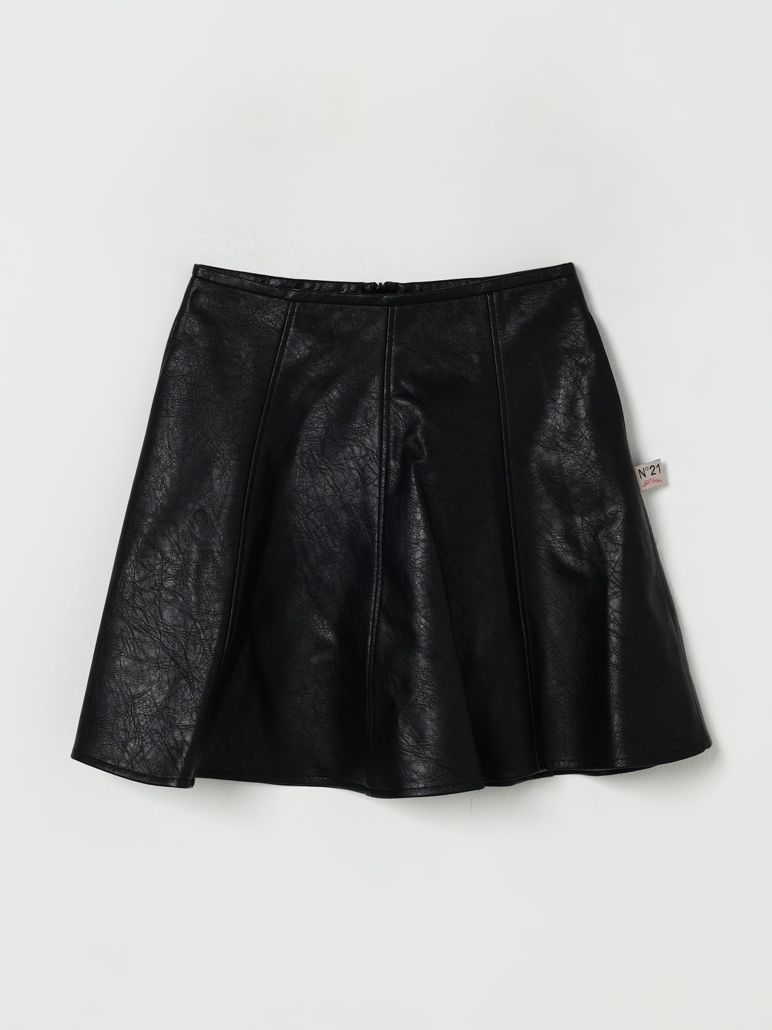 N° 21 SKIRT: Skirt kids N° 21, Black - Img 1