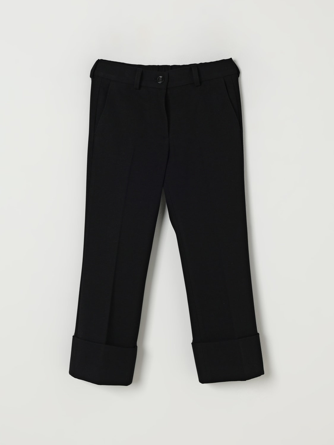 N° 21 PANTS: Pants kids N° 21, Black - Img 1