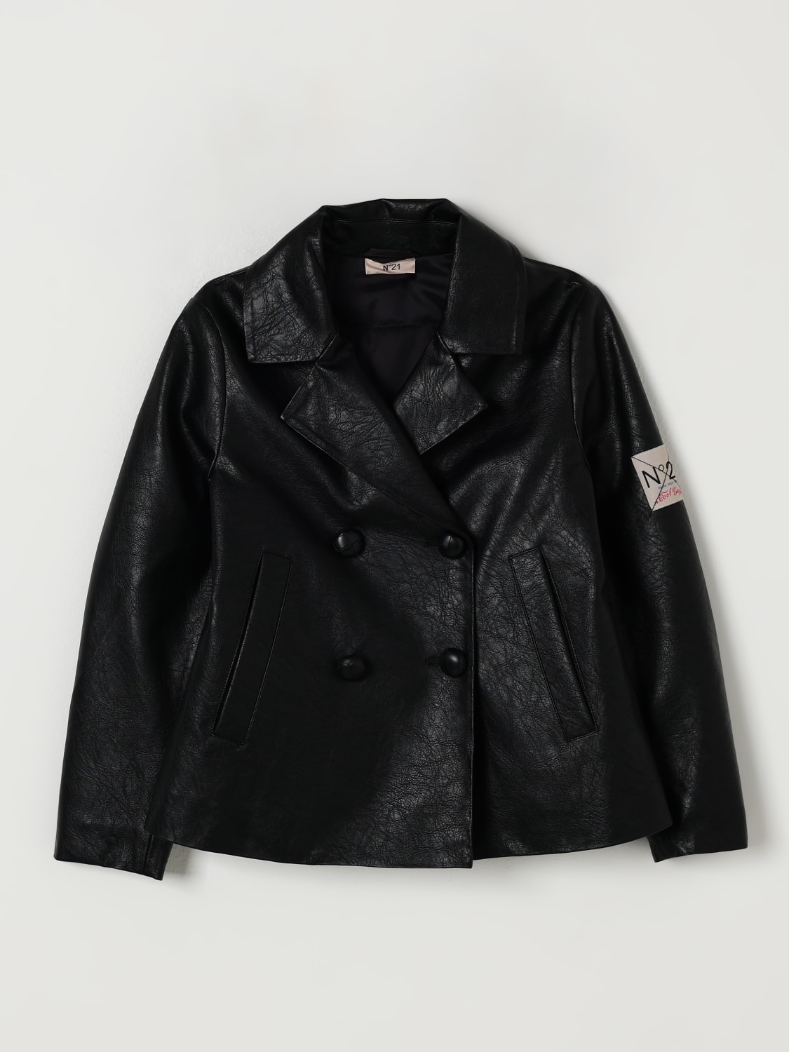 N° 21 JACKE: Jacke kinder N° 21, Schwarz - Img 1