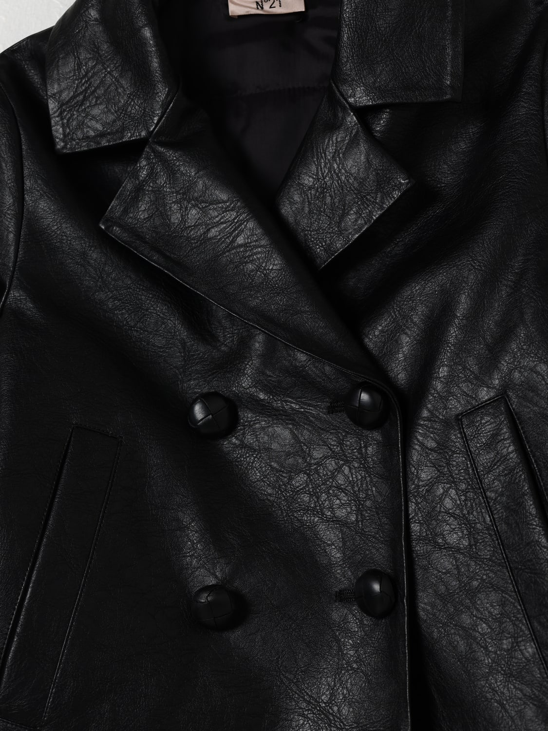 N° 21 JACKE: Jacke kinder N° 21, Schwarz - Img 3