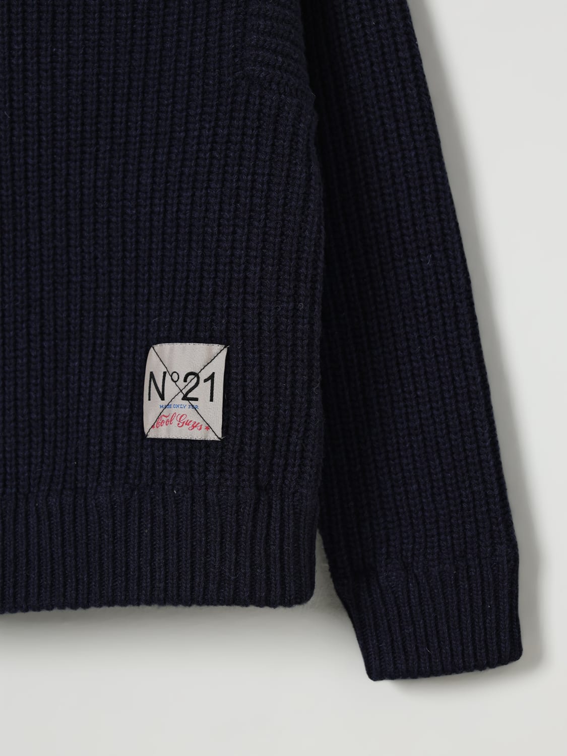 N° 21 PULL: Pull enfant N° 21, Bleu - Img 3