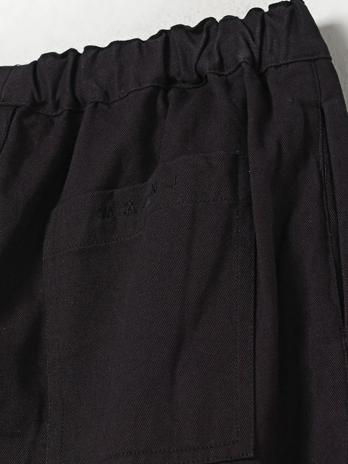 MARNI PANTALONES: Pantalón niños Marni, Negro - Img 3