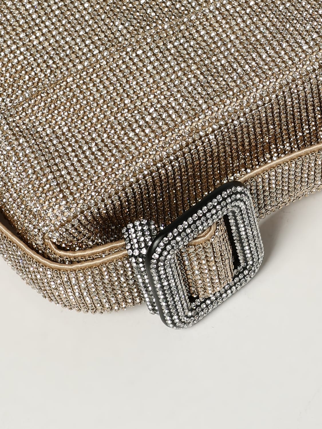 BENEDETTA BRUZZICHES BORSA MINI: Borsa a spalla Vitty Benedetta Bruzziches, Oro - Img 3