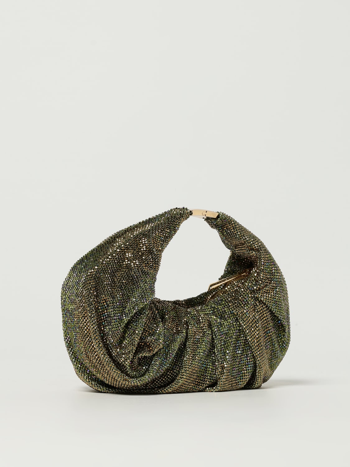 BENEDETTA BRUZZICHES BORSA A MANO: Borsa a mano Yennefer Benedetta Bruzziches, Verde - Img 2