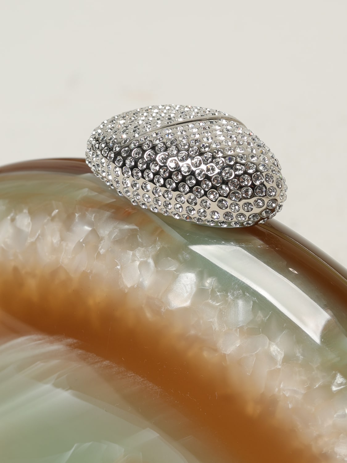 BENEDETTA BRUZZICHES CLUTCH: Clutch Ariel Benedetta Bruzziches, Verde - Img 3