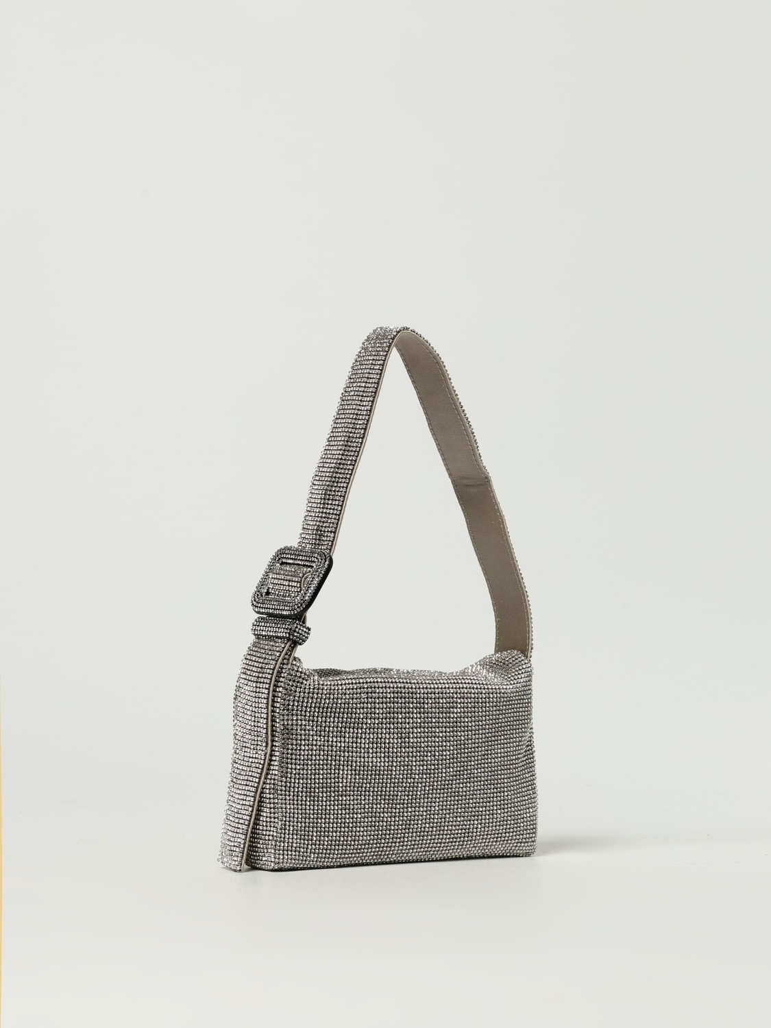 BENEDETTA BRUZZICHES MINI BAG: Crossbody bags woman Benedetta Bruzziches, Silver - Img 2