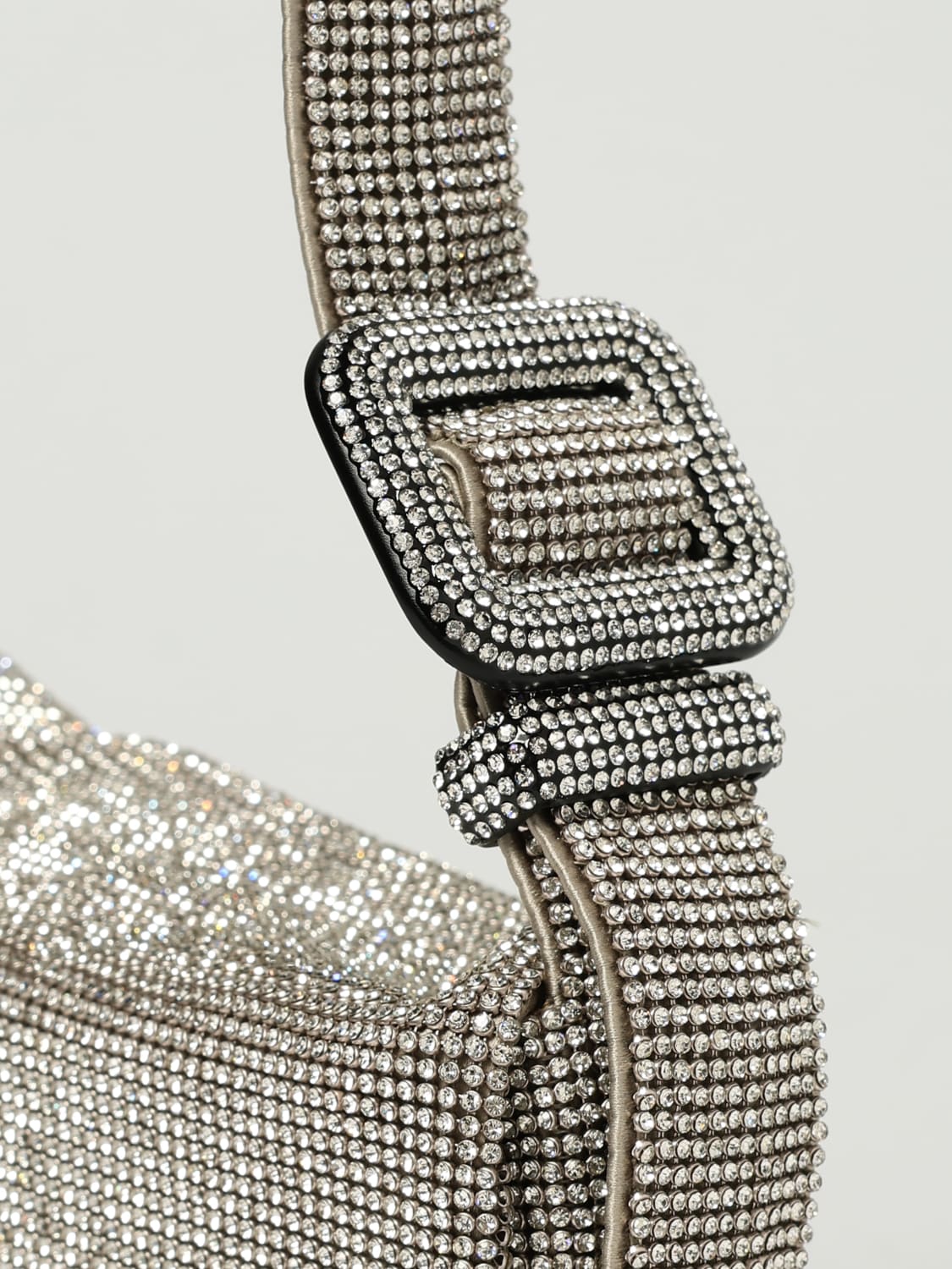 BENEDETTA BRUZZICHES MINI BAG: Crossbody bags woman Benedetta Bruzziches, Silver - Img 3