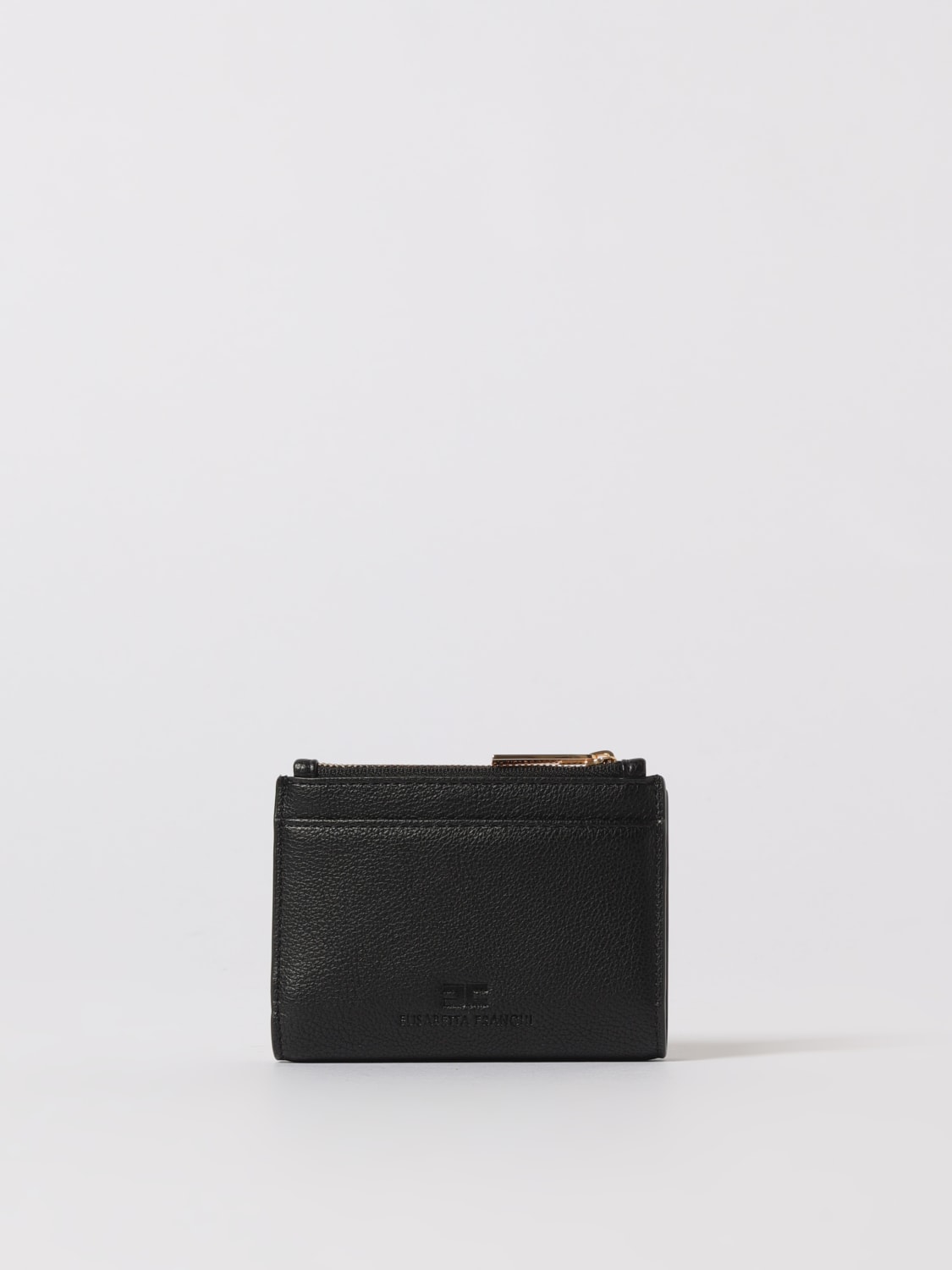 ELISABETTA FRANCHI PORTAFOGLIO: Portafoglio in pelle sintetica Elisabetta Franchi, Nero - Img 3