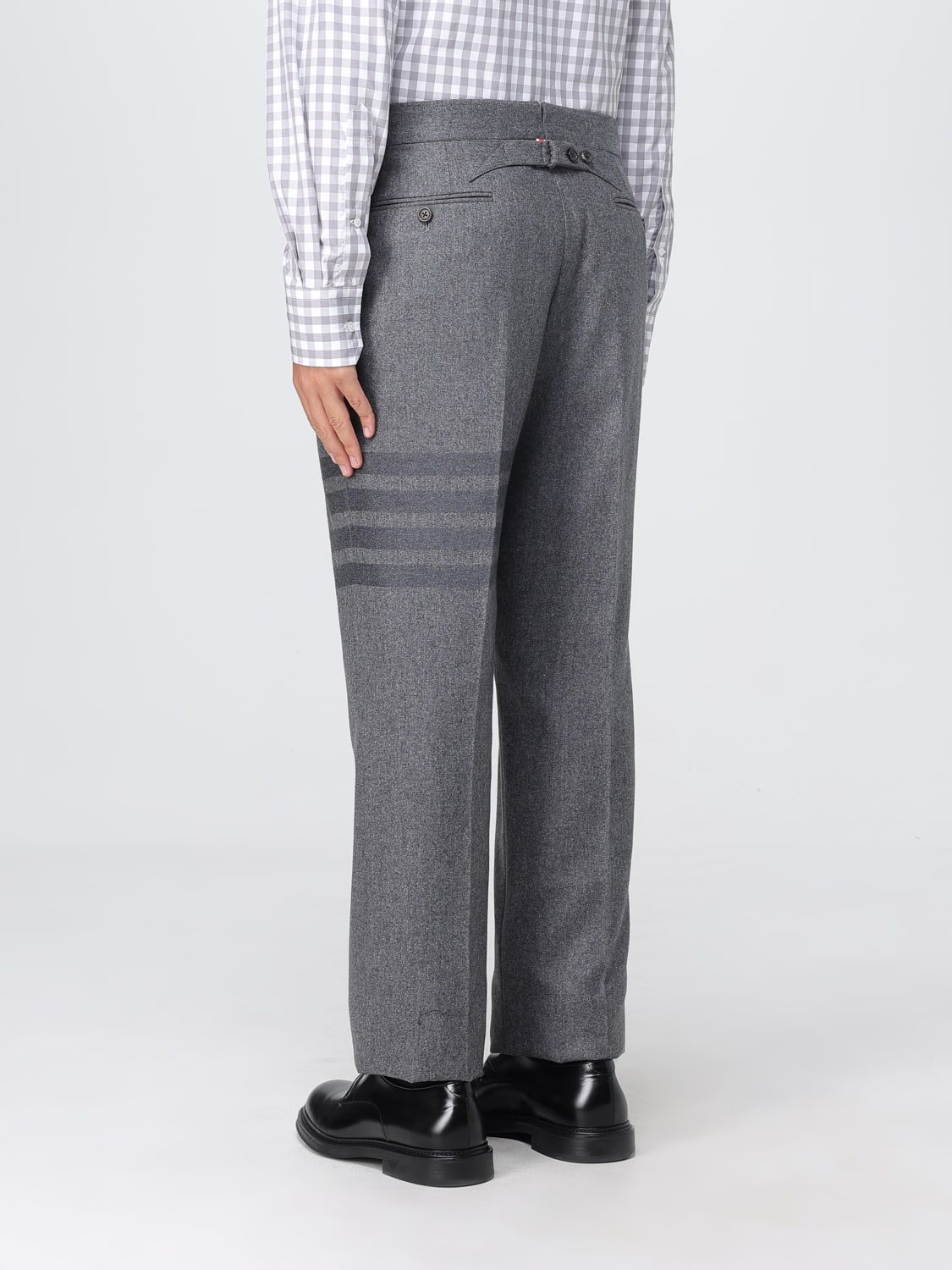 THOM BROWNE PANTS: Pants men Thom Browne, Grey - Img 3