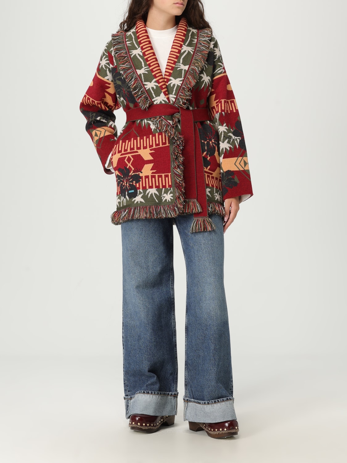 ALANUI SWEATER: Cardigan woman Alanui, Red - Img 2