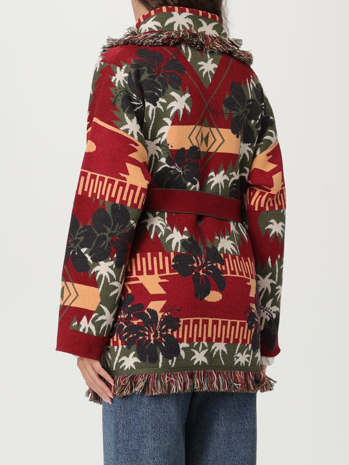 ALANUI SWEATER: Cardigan woman Alanui, Red - Img 3