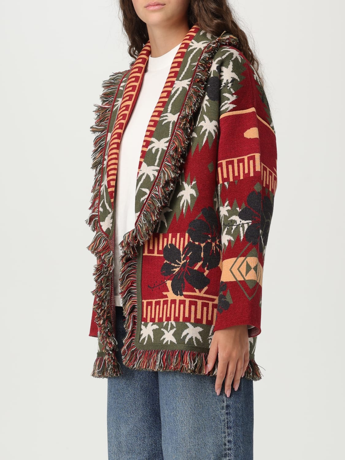 ALANUI SWEATER: Cardigan woman Alanui, Red - Img 4