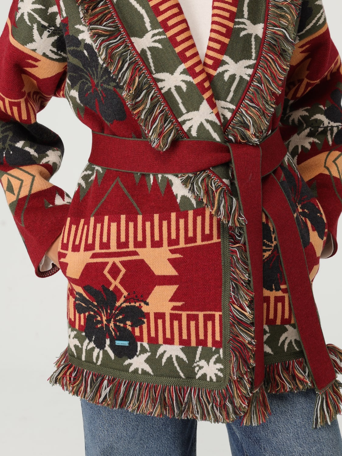 ALANUI SWEATER: Cardigan woman Alanui, Red - Img 5