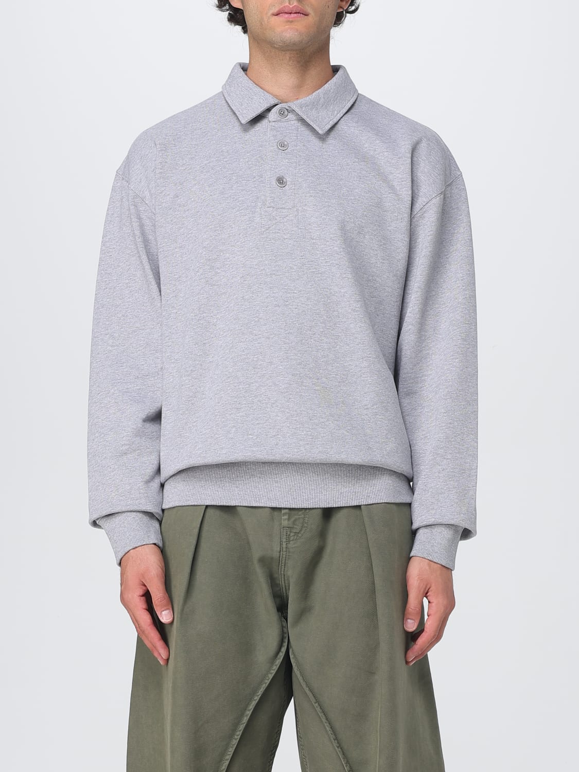 JW ANDERSON POLO SHIRT: Polo shirt men Jw Anderson, Grey - Img 1