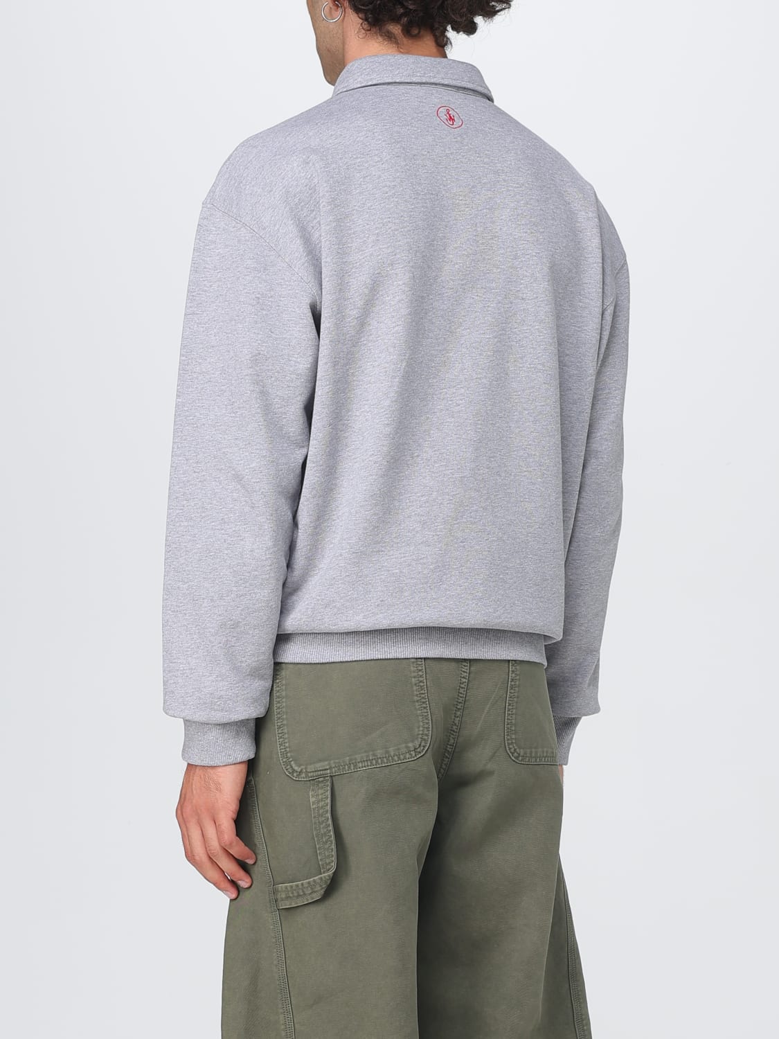 JW ANDERSON POLO SHIRT: Polo shirt men Jw Anderson, Grey - Img 3