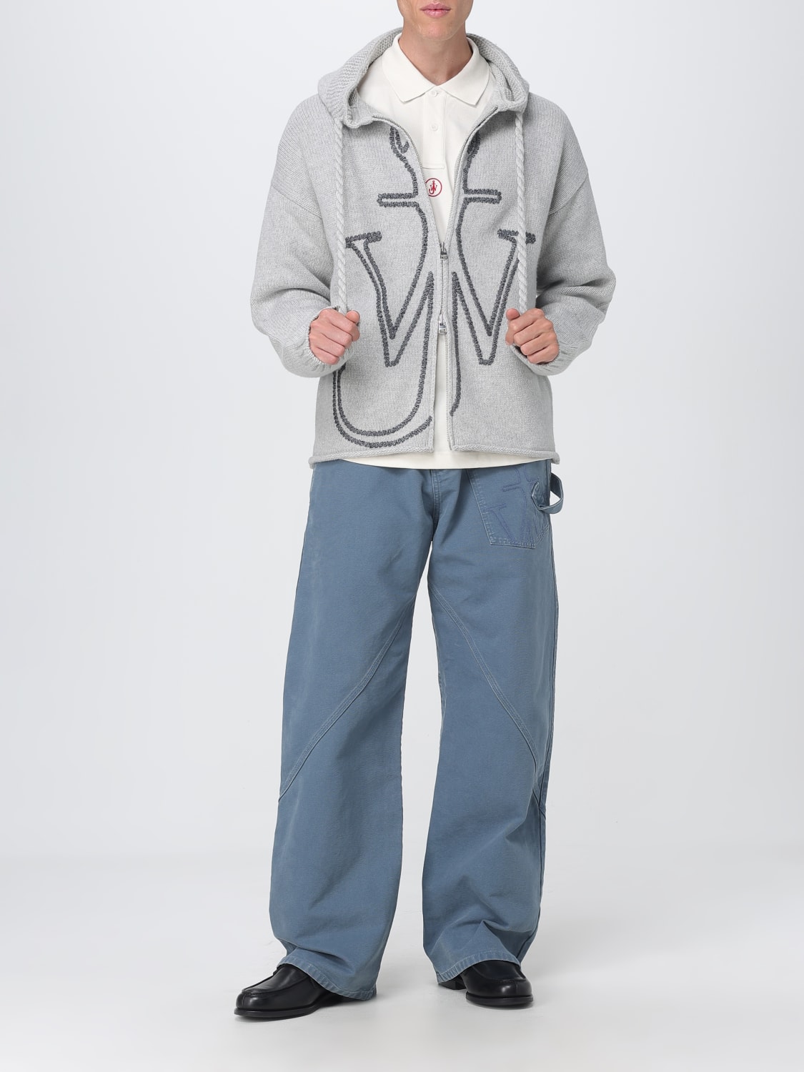 JW ANDERSON JEANS: Jeans men Jw Anderson, Black - Img 2