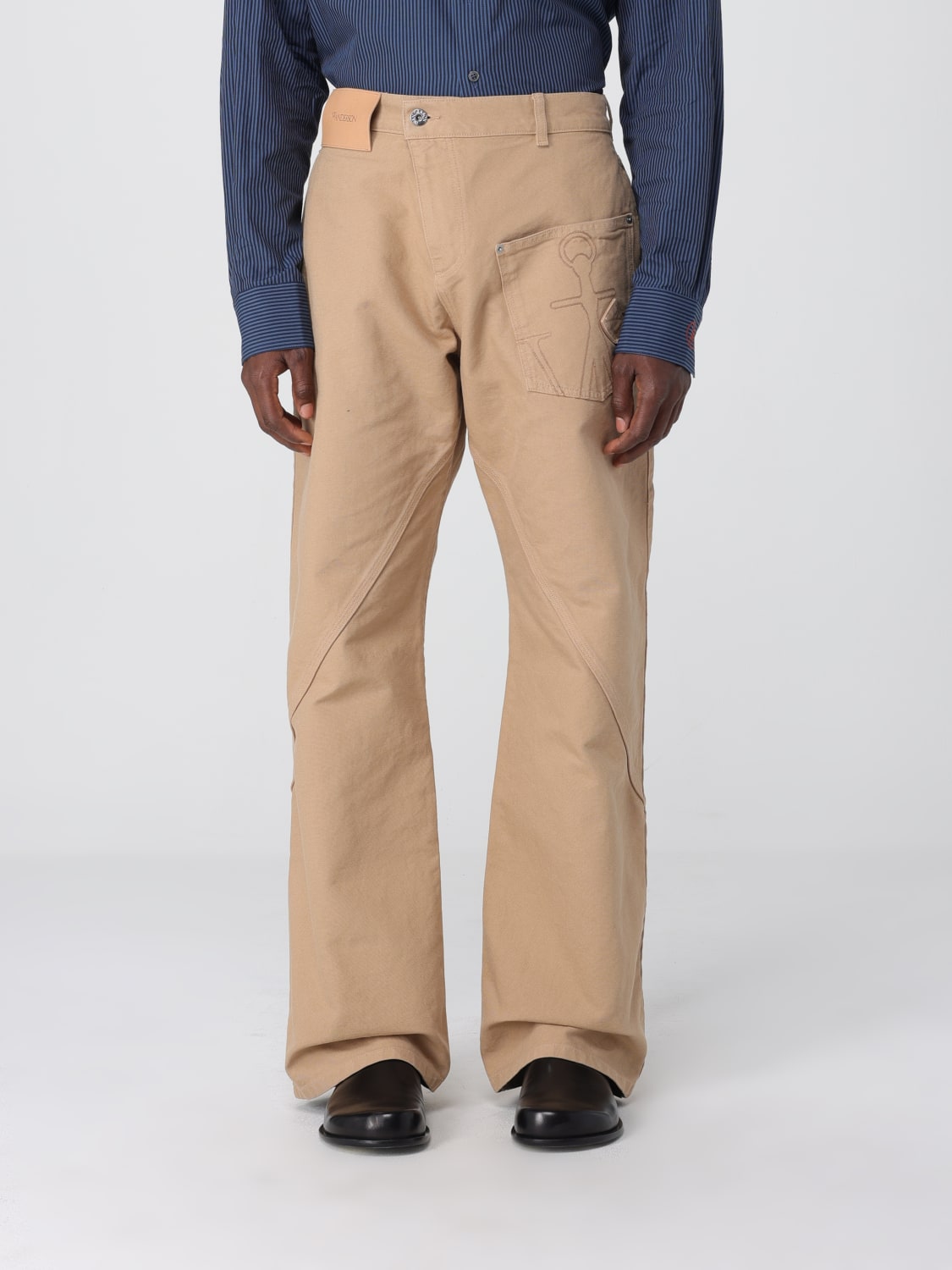JW ANDERSON JEANS: Jeans men Jw Anderson, Beige - Img 1
