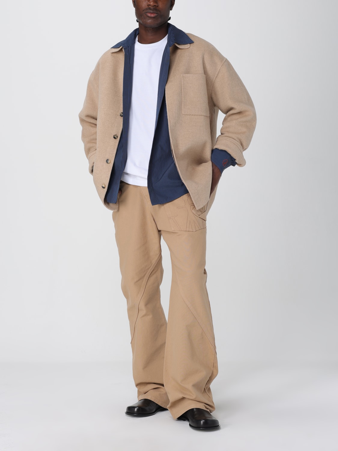 JW ANDERSON JEANS: Jeans men Jw Anderson, Beige - Img 2