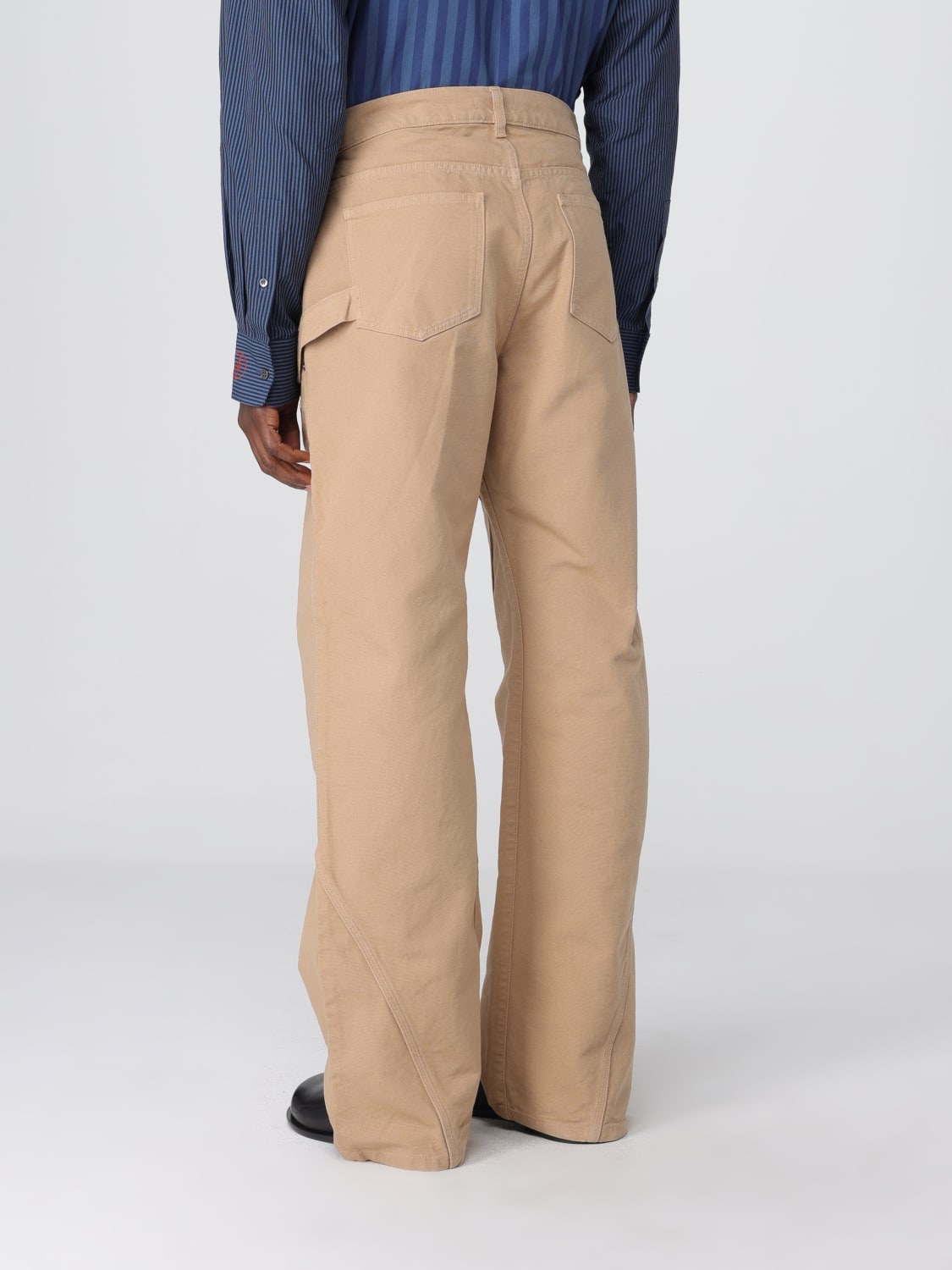 JW ANDERSON JEANS: Jeans men Jw Anderson, Beige - Img 3