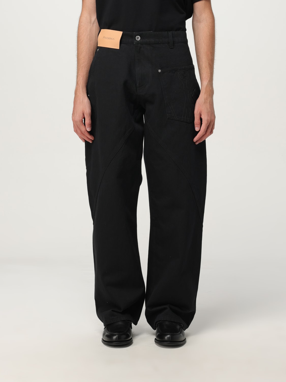 JW ANDERSON JEANS: Jeans men Jw Anderson, Black - Img 1