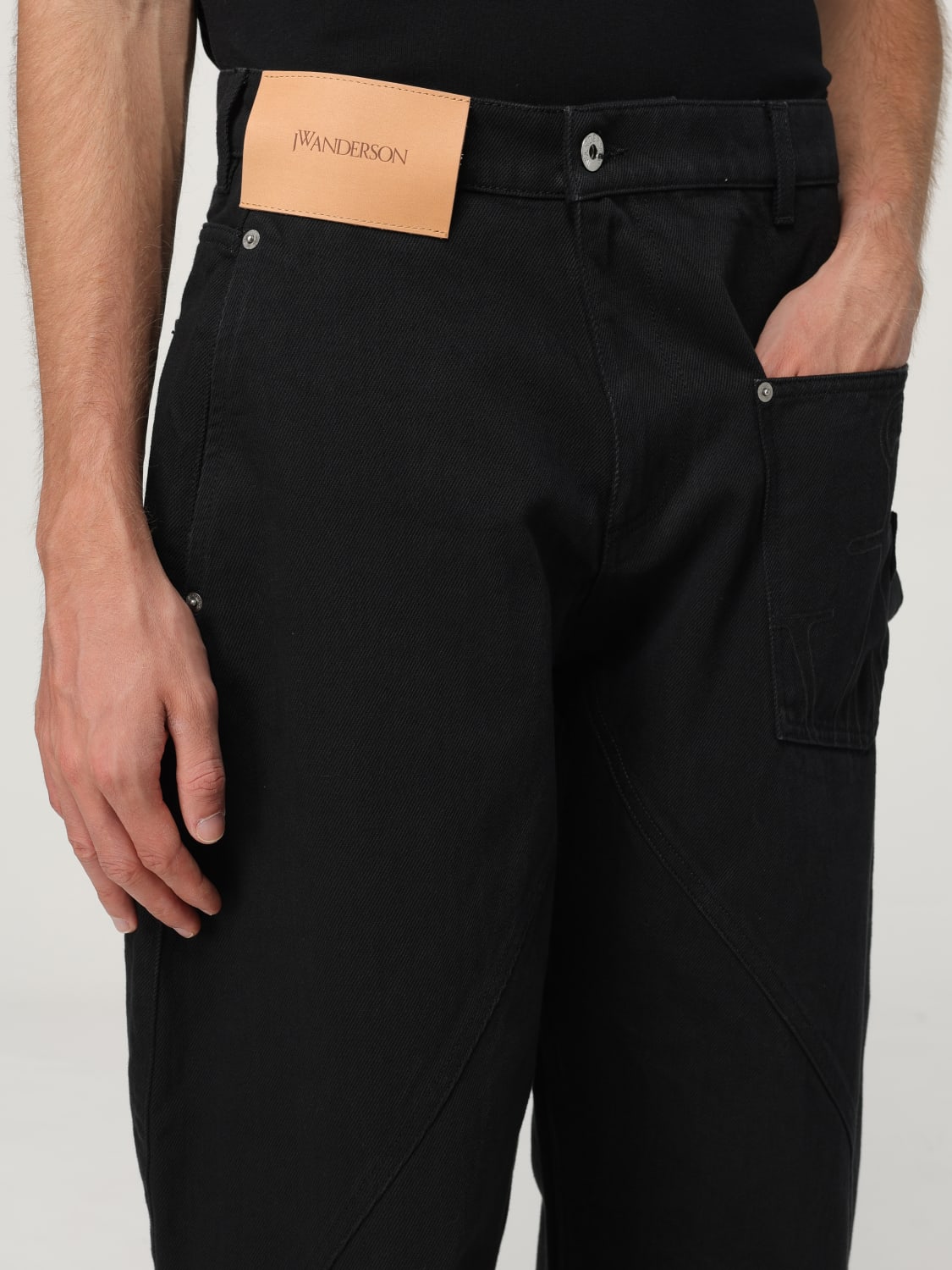 JW ANDERSON JEANS: Jeans men Jw Anderson, Black - Img 5