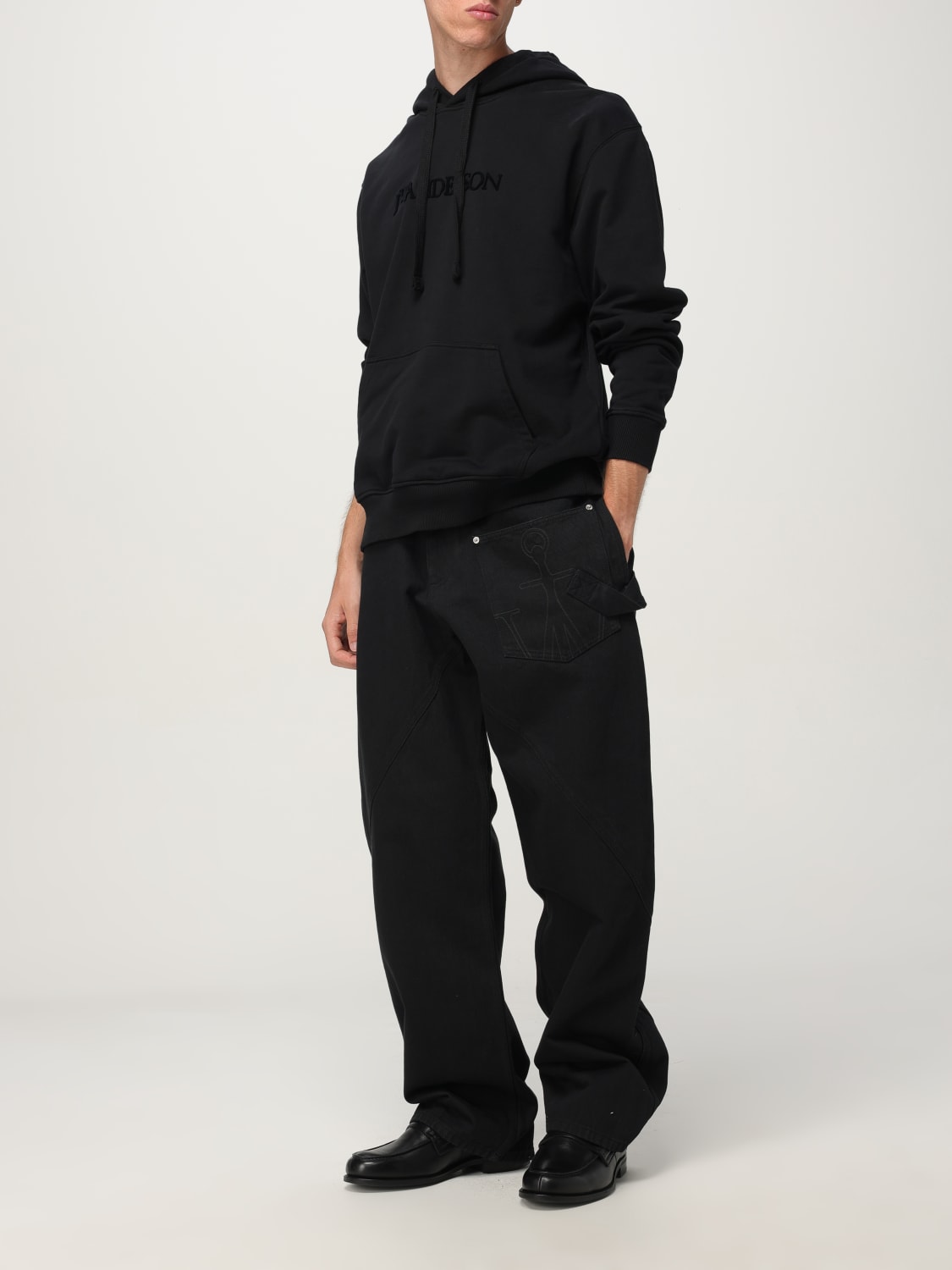JW ANDERSON SWEATSHIRT: Sweatshirt men Jw Anderson, Black - Img 2