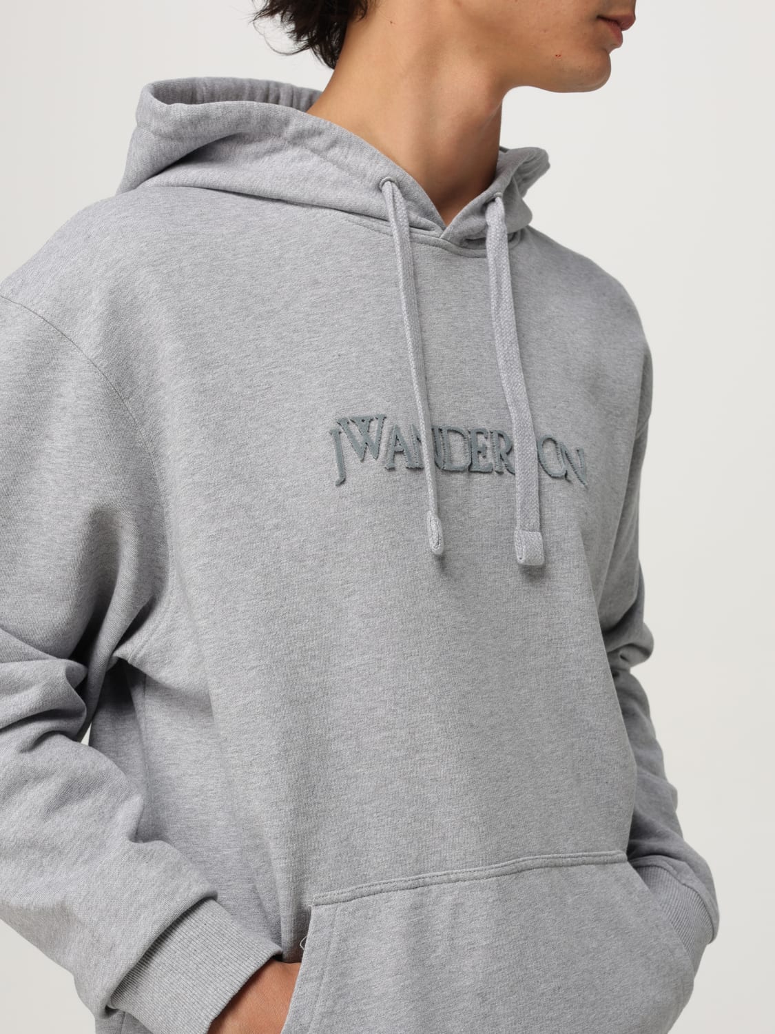 JW ANDERSON SWEATSHIRT: Sweatshirt men Jw Anderson, Grey - Img 5