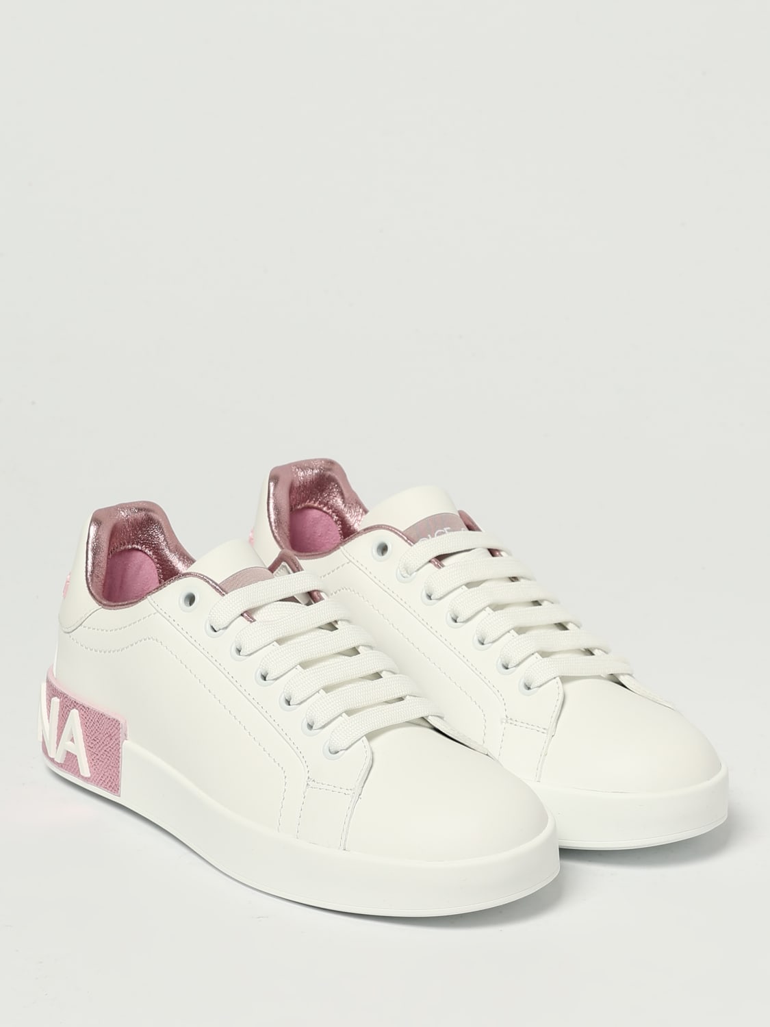 DOLCE & GABBANA SNEAKERS: Sneakers woman Dolce & Gabbana, White - Img 2