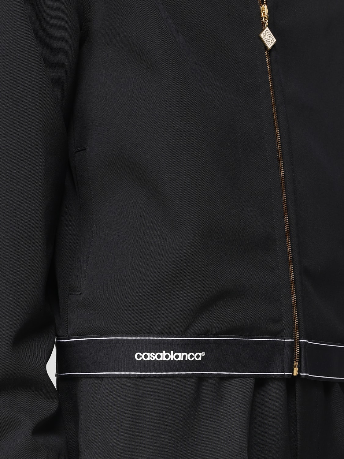 CASABLANCA 外套: 西服外套 男士 Casablanca, 黑色 - Img 5