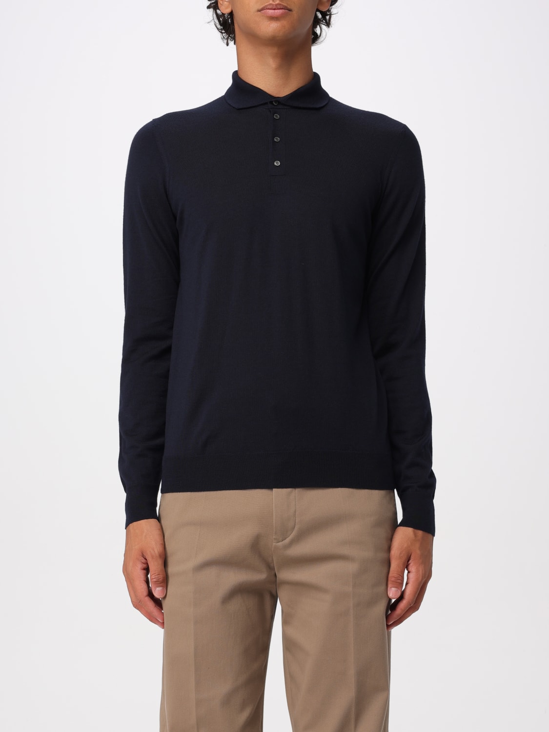 DRUMOHR POLO SHIRT: Polo shirt men Drumohr, Blue - Img 1