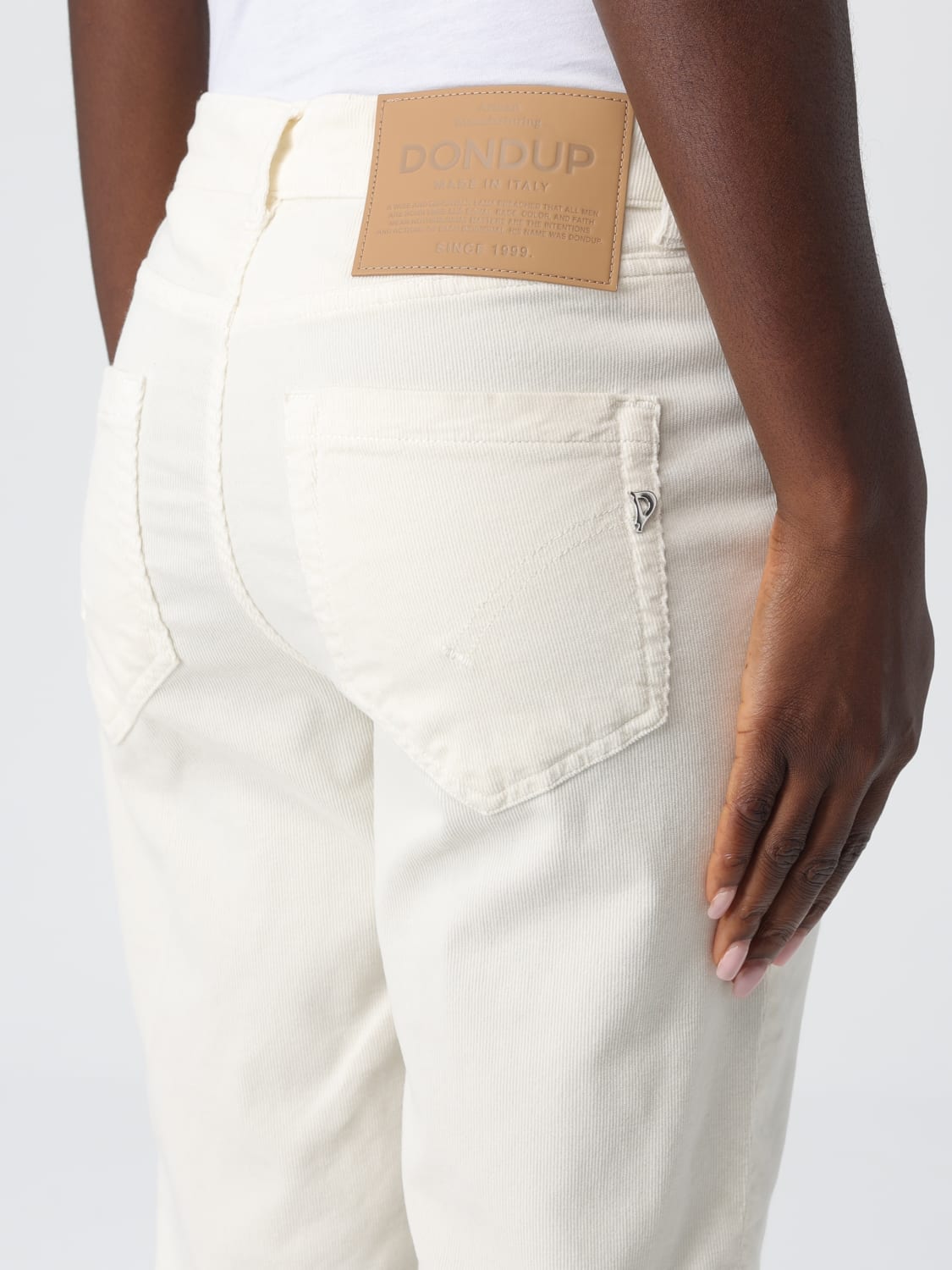 DONDUP JEANS: Jeans damen Dondup, Weiß - Img 3